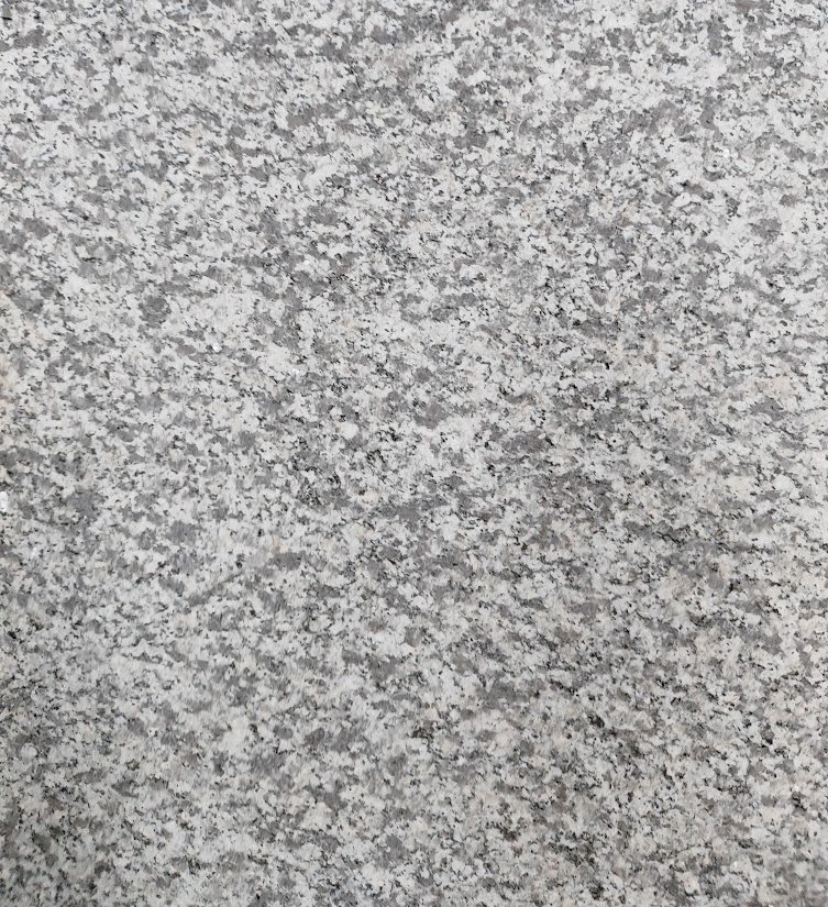 Light grey Granit - Bodenplatten - Oberfläche geflammt
Kanten gesägt, oben leicht gefast

66 Platten / 11.88 m2 verfügbar

40 CHF pro m2 (inkl. MWST)
Abgeholt in Bern