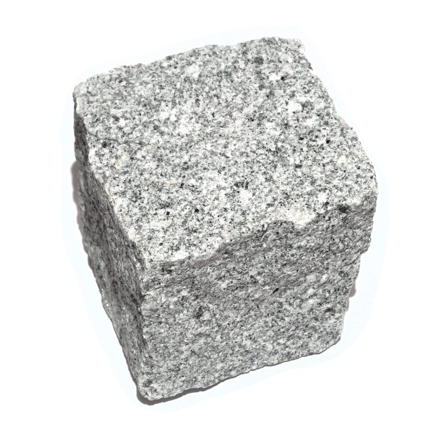 Alpendurada Granit - Pflaster- und Schalensteine - allseitig gespalten
in Kisten verpackt