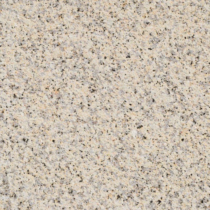 Amarillo San Martino Granit - Bodenplatten - Oberfläche kugelgestrahlt 
Kanten gesägt